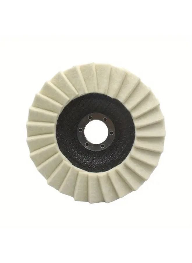 عجلة تلميع لزاوية الطحن 3 قطع أداة معدنية ثقيلة لشطف الحواف - Image 4