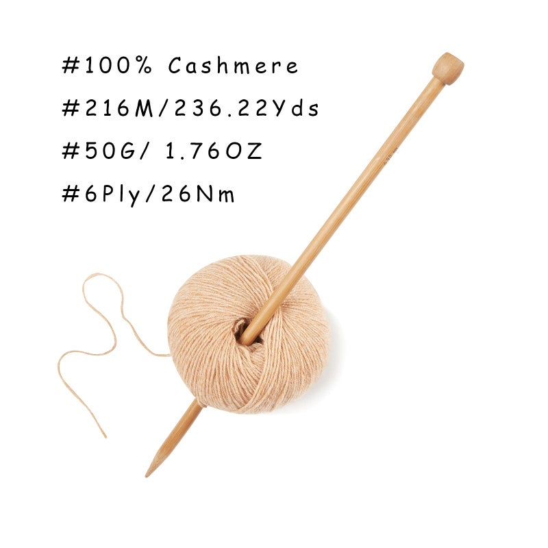 Gisimo 100% Inner Mongolian Cashmere Yarn Luxurious Hand Knitting Yarn Home Necessity for DIY Crafts - Image 3