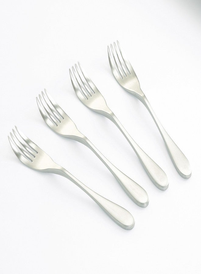 Knork Original Dinner Forks, Stainless Steel, 4 Piece, Matte finish - Image 2