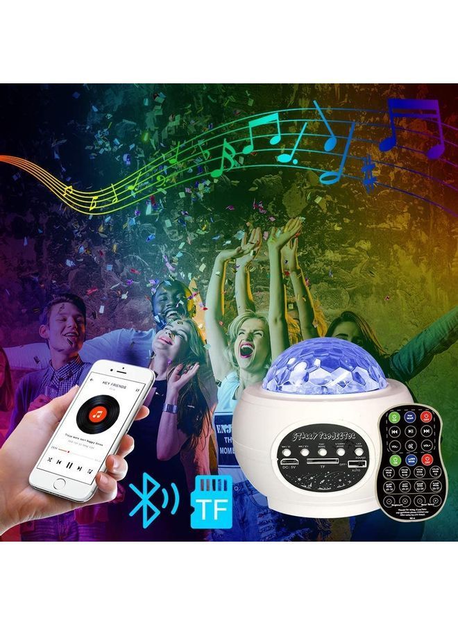 نيبمينينت إضاءة جهاز بروجيكتور LED مزودة بجهاز تحكم عن بعد متعدد الألوان - Image 1