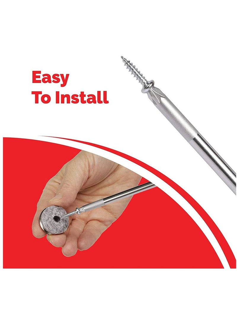 Y&D Furniture Felt Pads, Pads with Easy Screw Installation are Ideal Floor Protector - Image 5