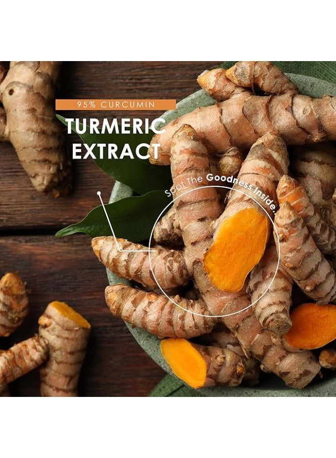 ALPHA01 Turmeric Extract 4000 mg – Supports Joint, Inflammation & Antioxidant Health, Made in UK, 90 Tablets - Image 4