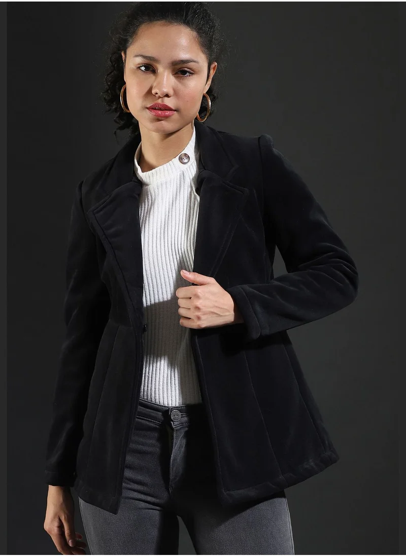 Campus Sutra Double Breasted Blazer