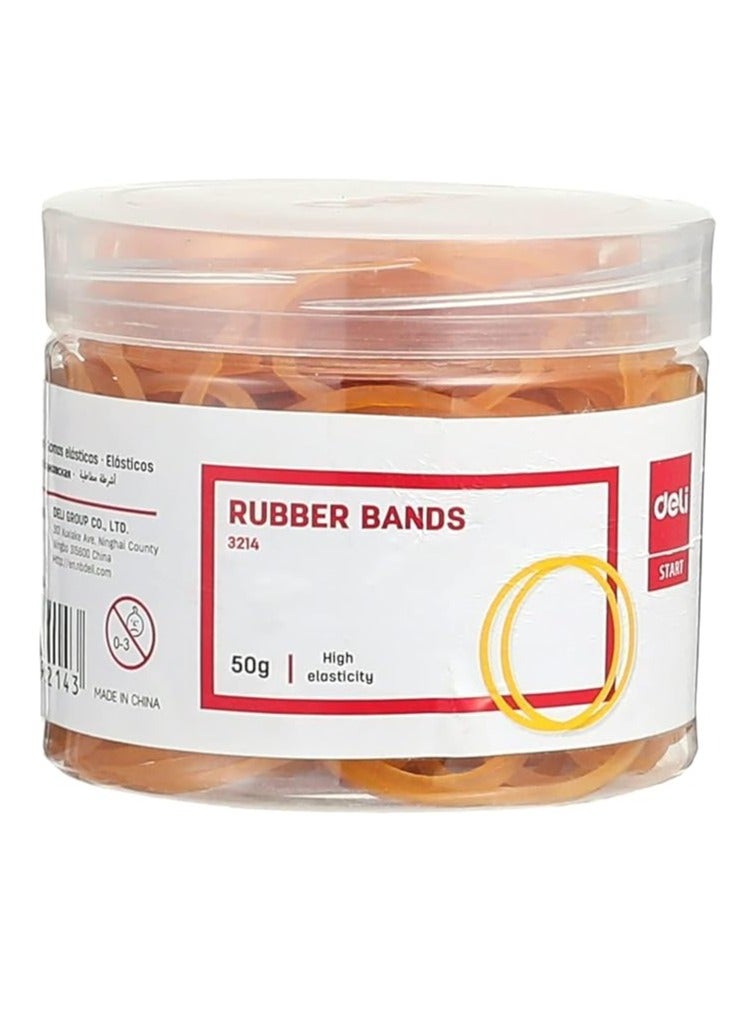 Deli رباط مطاطي دلي 50 جرام، حجم 70 مم، عبوة واحدة - Image 3