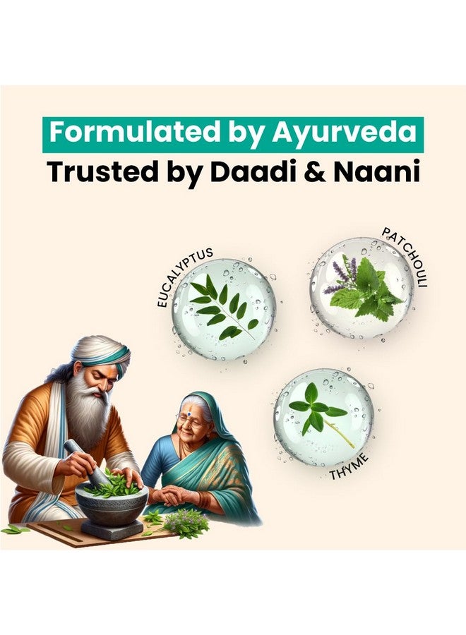 Herb Tantra رول أون خالي من الاحتقان | يزيل انسداد الأنف | مزيج زيت مزيل للاحتقان مع زيت الأوكالبتوس، زيت النعناع، والكمون | رول أون لتخفيف البرد | عبوة 9 مل من 1 - Image 5