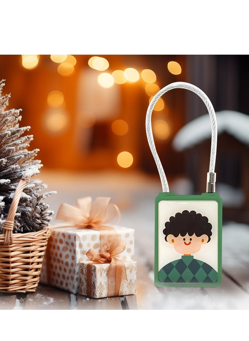 KASTWAVE - قفل بصمة الإصبع، قفل ذكي بيومتري بدون مفتاح قابل لإعادة الشحن عبر USB وقفل بصمة الإبهام لحقائب الظهر والأمتعة وحقائب اليد والخزائن والخزائن والهدايا والصالات الرياضية وغرف النوم - Image 1