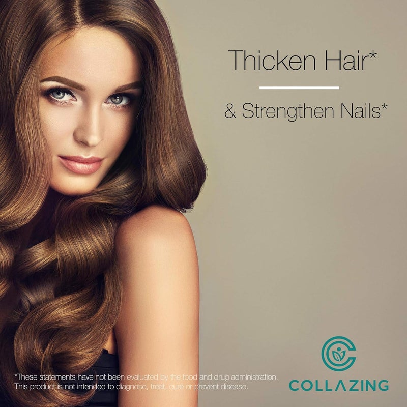 C COLLAZING Alaskan WildCaught Marine Collagen Peptides with Hyaluronic Acid  Vitamin C  Supports Skin Hair Nails Joints  Bones  Type 1  3 Collagen for Women  Men  120 Powder Capsules - Image 5