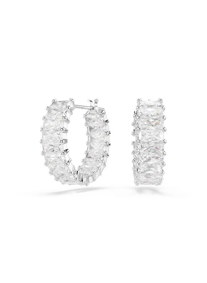 سواروفسكي Matrix Hoop Earrings