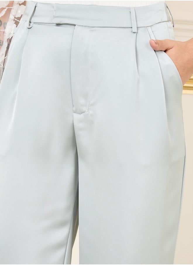 Styli - Twill Tapered Ankle Length Trouser - Image 1