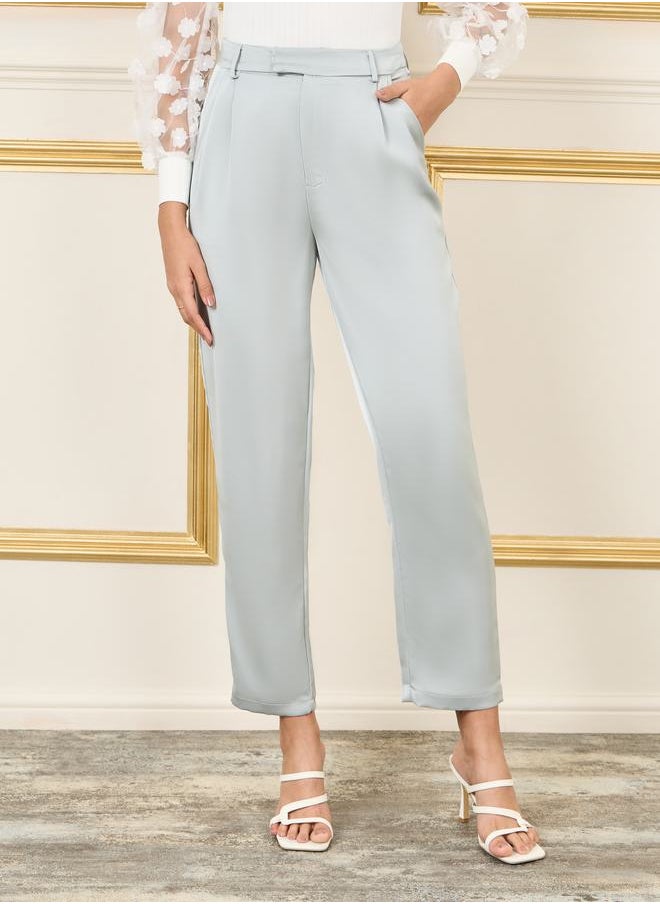 Styli - Twill Tapered Ankle Length Trouser - Image 1