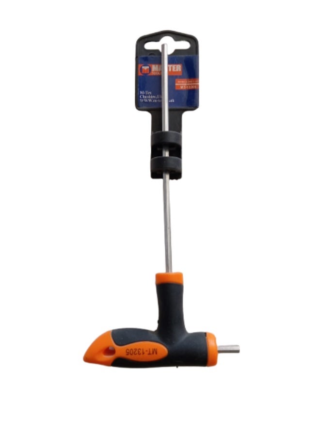 Master Tools Hex Key With a T-Handle 4.0 x 150 mm