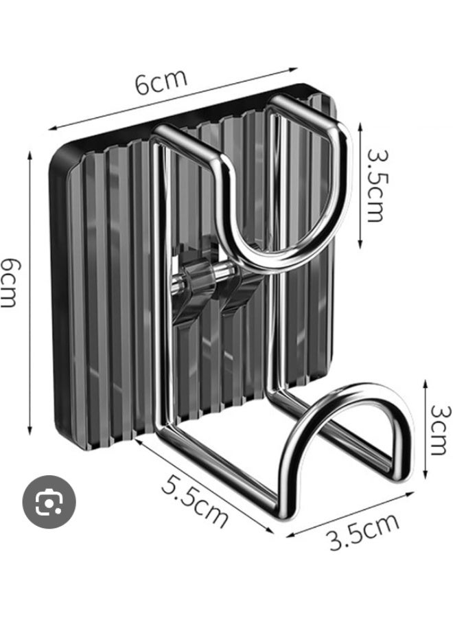 Wall Hook Easy to Clean Multifunctional Storage Hook Wall Hanging Adhesive Basin Hook - Image 2