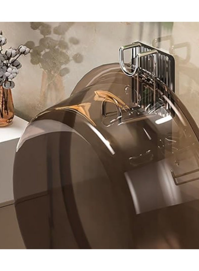 Wall Hook Easy to Clean Multifunctional Storage Hook Wall Hanging Adhesive Basin Hook - Image 4