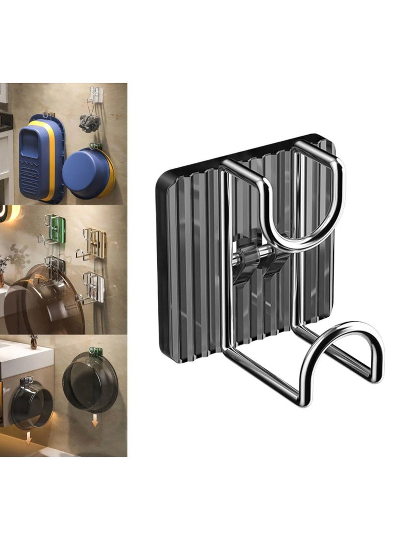 Wall Hook Easy to Clean Multifunctional Storage Hook Wall Hanging Adhesive Basin Hook - Image 1