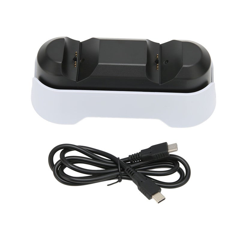 For PS5 Controller Charging Station Dual Handle Fast Charging - Safe Smart Charging Dock with LED Indicator for PS5 Wireless Controller - Image 3