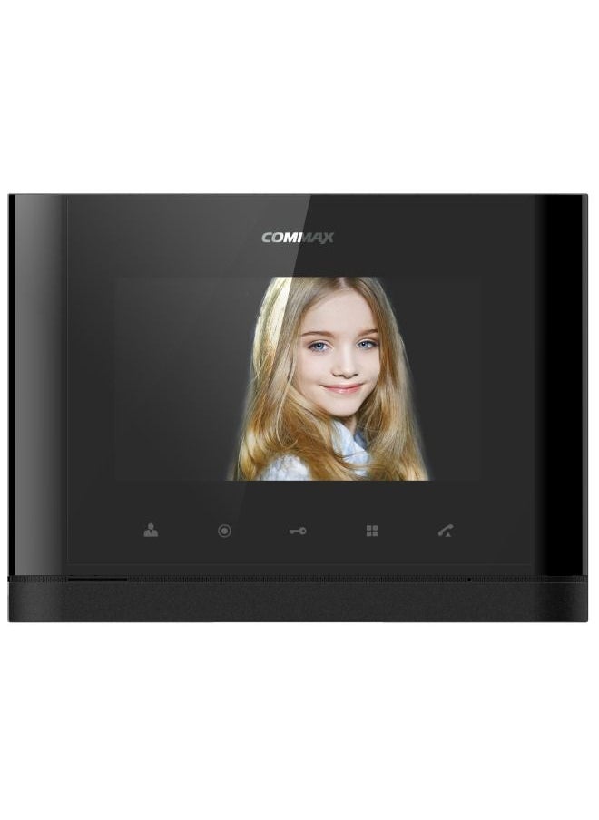 COMMAX TFT LCD Display Intercom Without Headphone Touch Buttons 7 Inch 