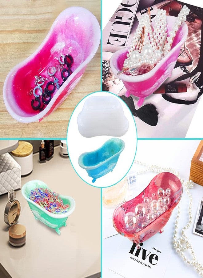 FineGood Silicone Molds - Epoxy Resin Molds for Candy, Jewelry, Soap & More - Storage Box with Small Cup Mould - Image 2