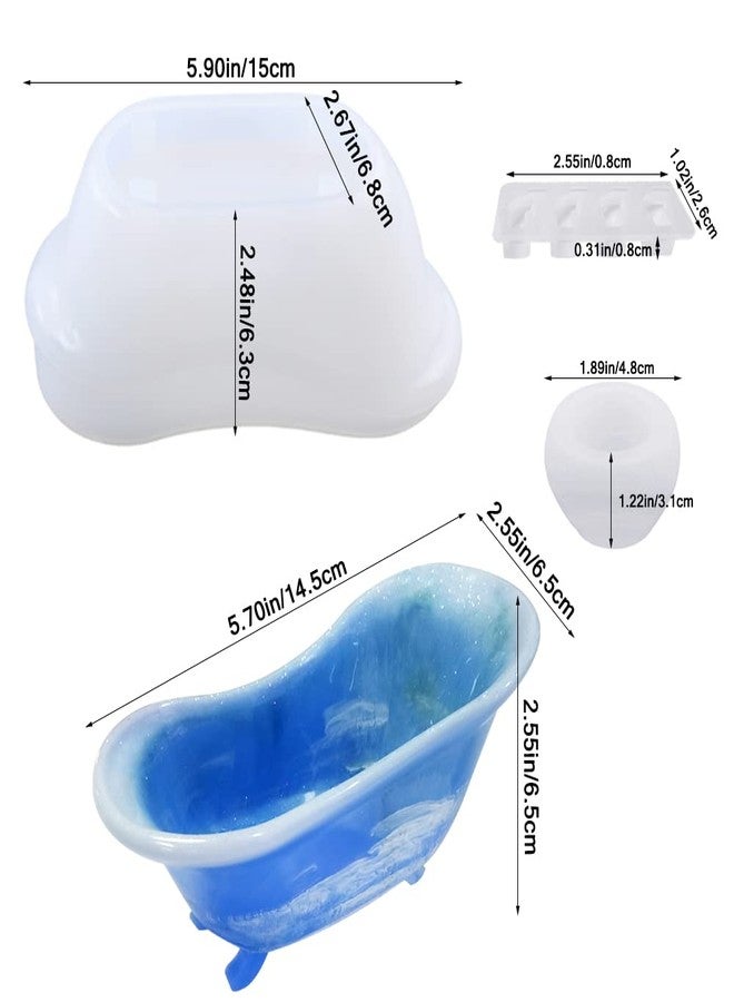 FineGood Silicone Molds - Epoxy Resin Molds for Candy, Jewelry, Soap & More - Storage Box with Small Cup Mould - Image 5