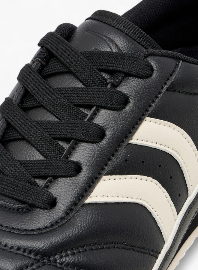 Dash Women's Panelled Sneakers with Lace-Up Closure