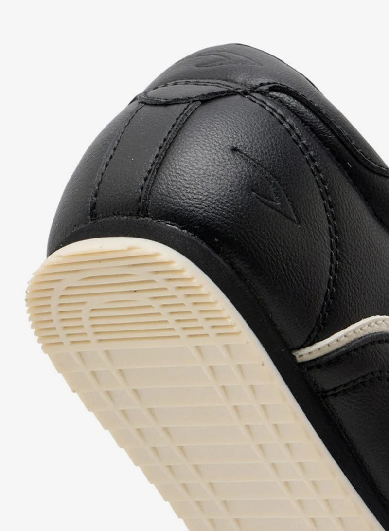 Dash BLACK Women's Panelled Sneakers with Lace-Up Closure for Women | Best Price UAE