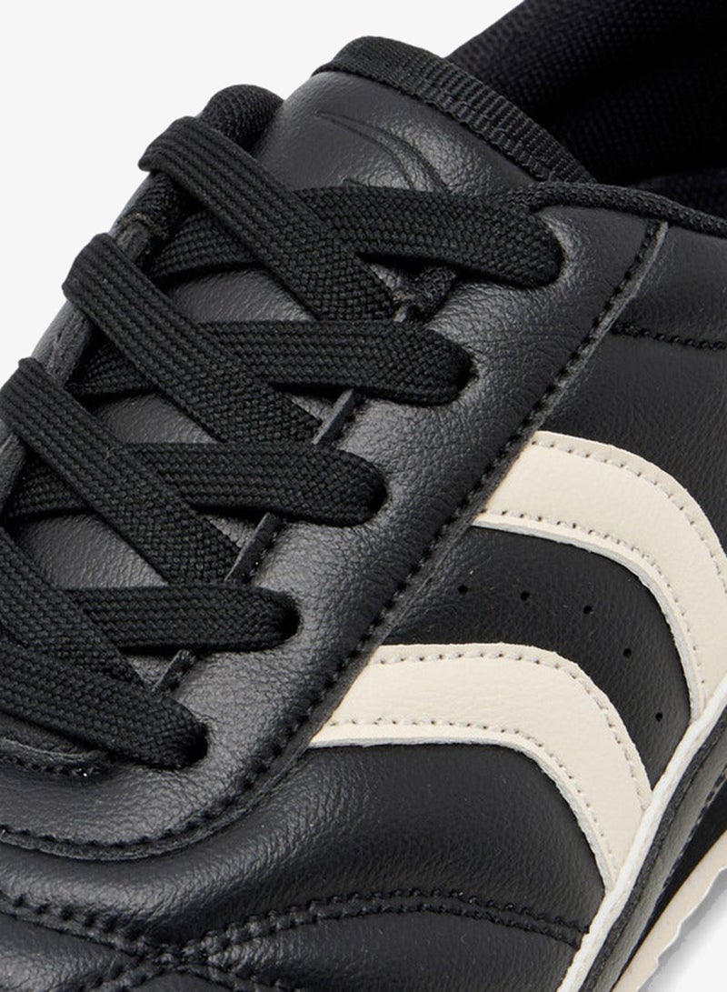 Dash Women's Panelled Sneakers with Lace-Up Closure - Image 4