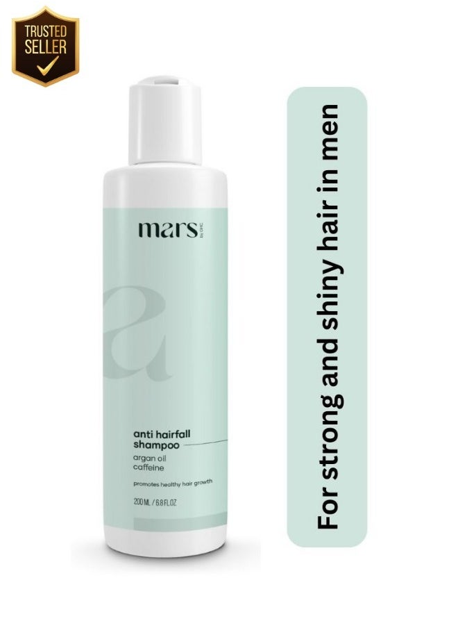 mars by GHC - Anti Hair Fall Shampoo argan oil caffeine -  200 ml - Image 1