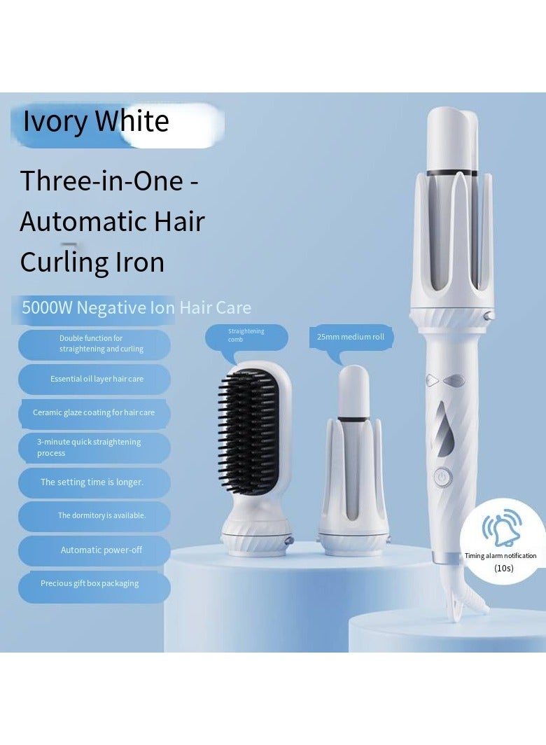 general Three-in-One Automatic Hair Curler Straightener, size 25mm/32mm, dual card slot Fengming indication