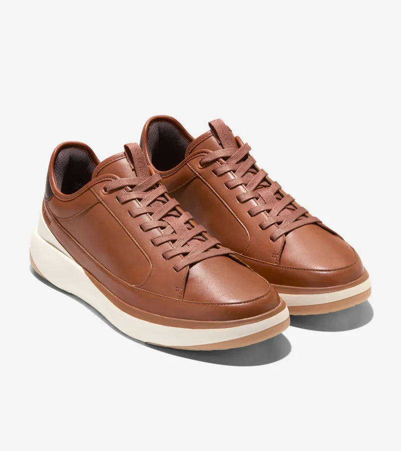 COLE HAAN Men's GrandPrø All Day Court Leather Sneakers