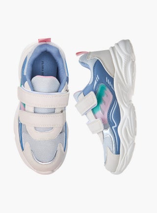 Colourblock Sneakers with Hook and Loop Closure - pzsku/Z7299FA137C8CAB5FCB34Z/45/1745248989/d23f29ed-c364-4262-9d4c-422479a5b442
