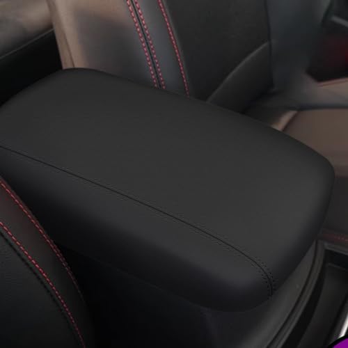 faccaibbg Armrest for 2017-2021 Hyundai Tucson Accessories Black Arm Rest Cover for Car Hyundai Tucson Center Console Cover 2017 2018 2019 2020 2021. - Image 1