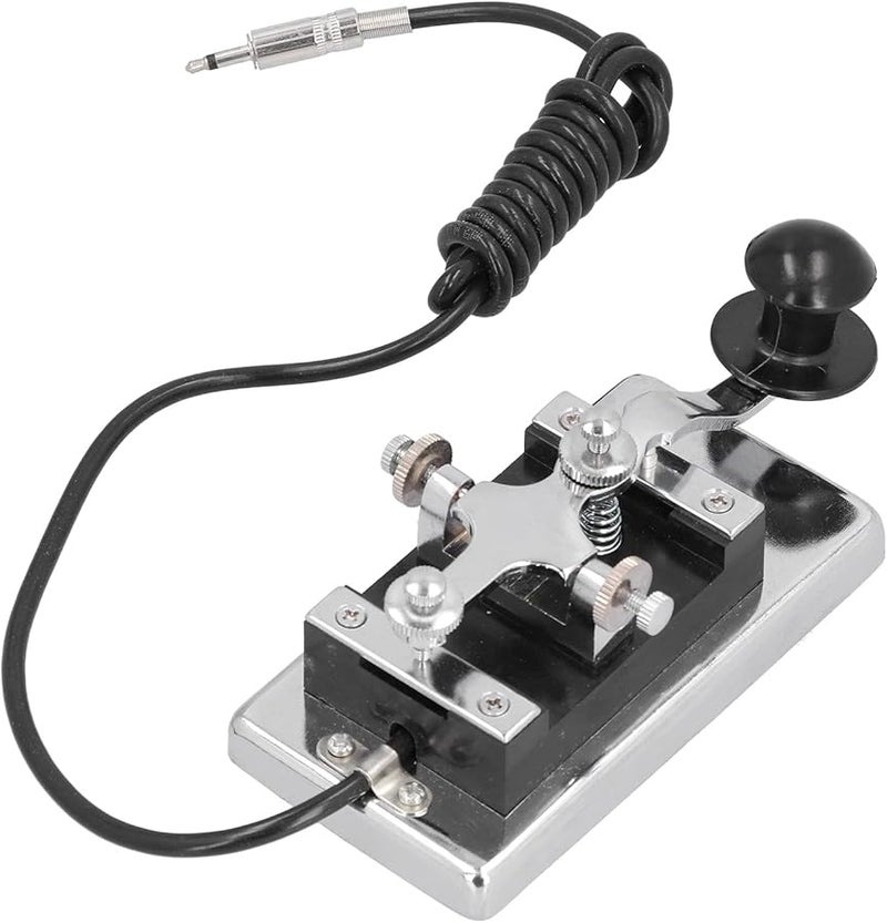 Asixxsix Heavy Morse Code Telegraph Key For Radio Communication And Teaching - Image 2