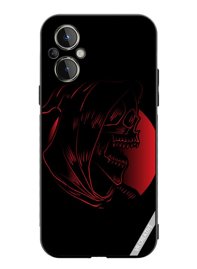 VR CREATIVE Protective Case Cover For OnePlus Nord N20 5G Screaming Reaper Design Multicolour - Image 1