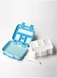 fashionhome Portable Outdoor 5 Compartment Sealed Salad and Lunch Box  - Image 4