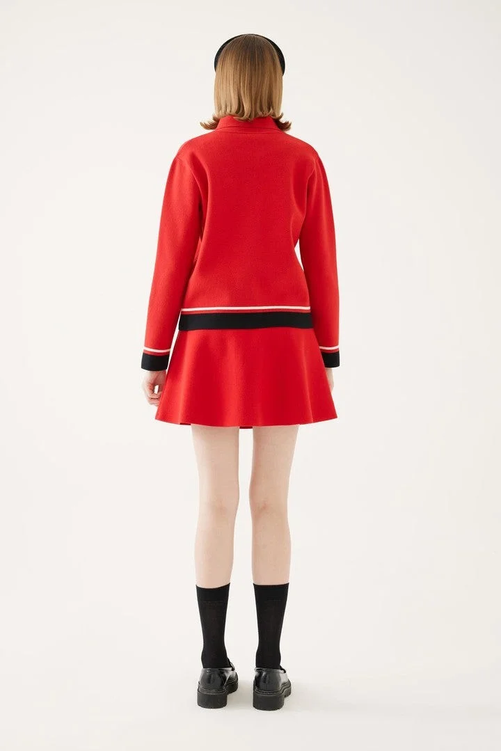 اكسيكيوز تنورة قصيرة محبوكة