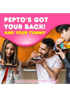 Pepto Bismol Pack Of 3 Fast And Effective Digestive Relief From Nausea, Heartburn, Indigestion, Upset Stomach, Diarrhea, 24 Chewable Tablets  - Image 5