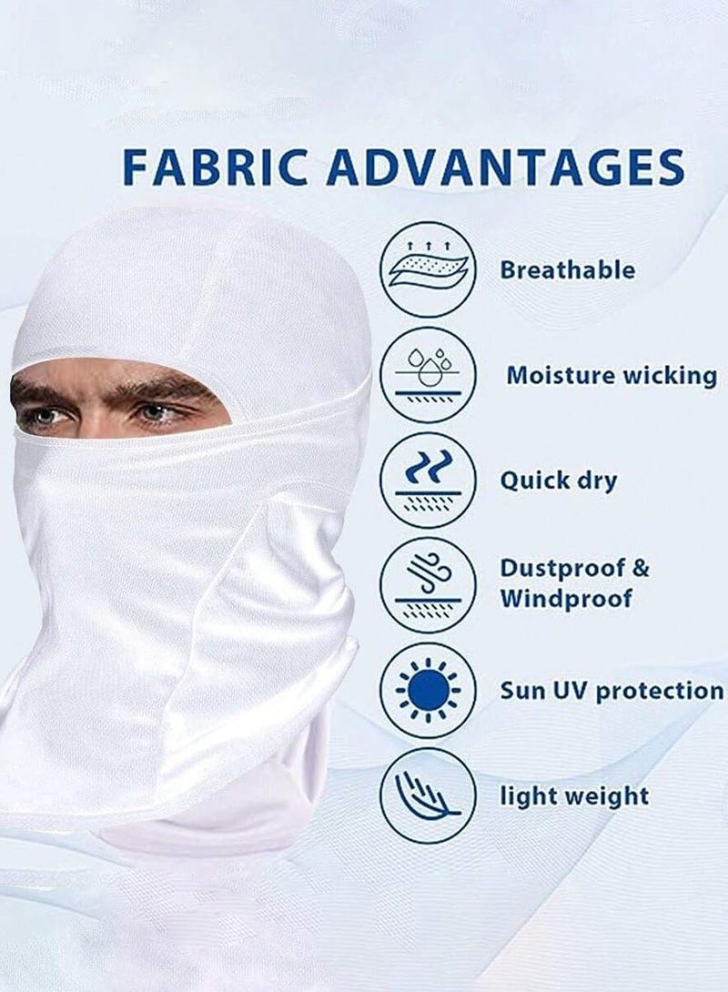 Generic Breathable Full Face Mask for Skiing, Motorcycle, Running, and UV Protection – Lightweight & Durable  - Image 3