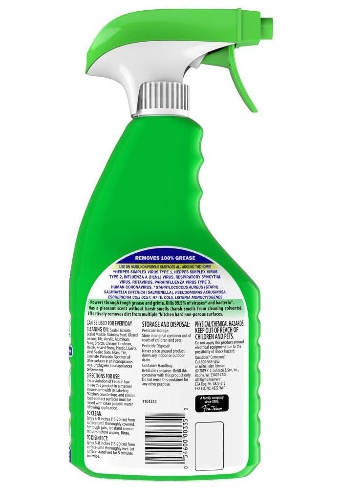 Fantastik All-Purpose Cleaner Trigger Spray with Lemon Scent - 32 fl oz - Image 5