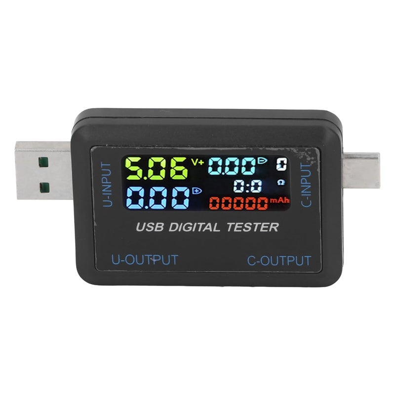 USB Tester Multimeter Multifunctional Type C Voltage Current Capacity Energy Power Tester 5-36V for Digital Products - Image 4