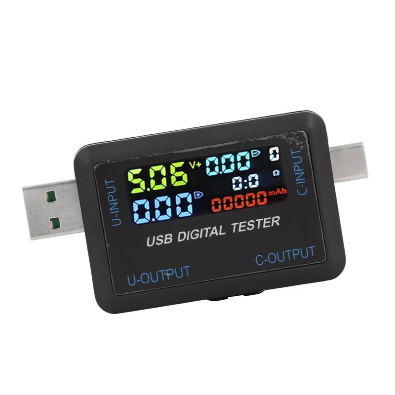 USB Tester Multimeter Multifunctional Type C Voltage Current Capacity Energy Power Tester 5-36V for Digital Products - Image 2