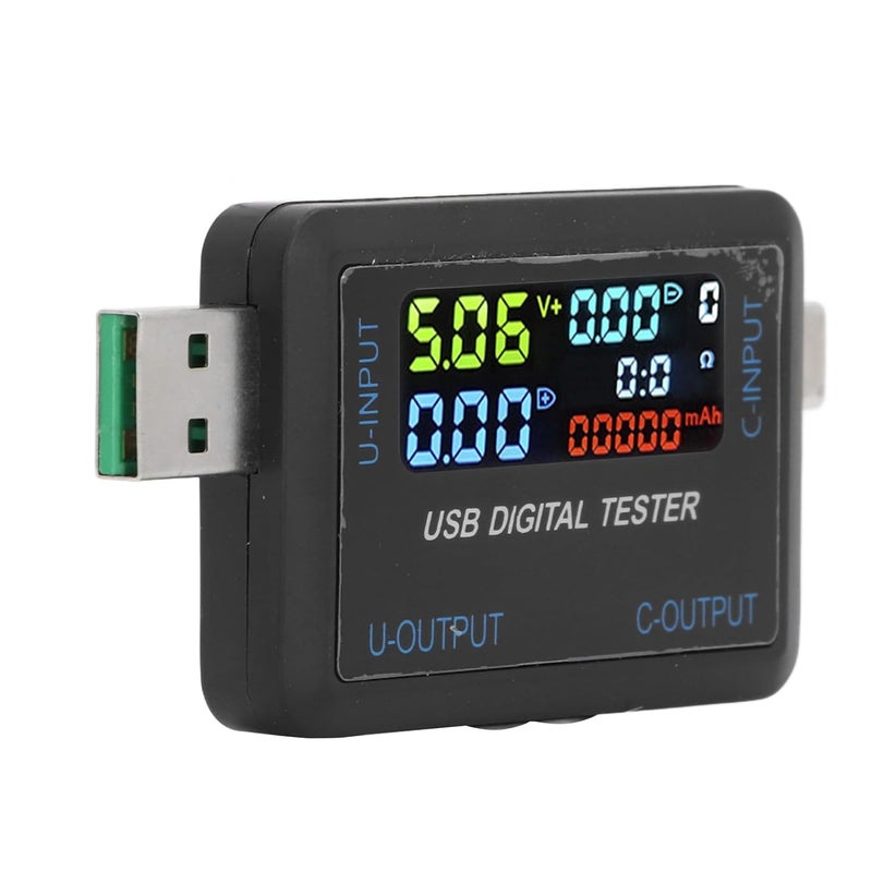 USB Tester Multimeter Multifunctional Type C Voltage Current Capacity Energy Power Tester 5-36V for Digital Products - Image 1