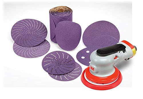 3M Cubitron II Stikit Film Disc 775L, 87337, 5 in x NH, 80+ to 220+, 15 per Pack - Image 2