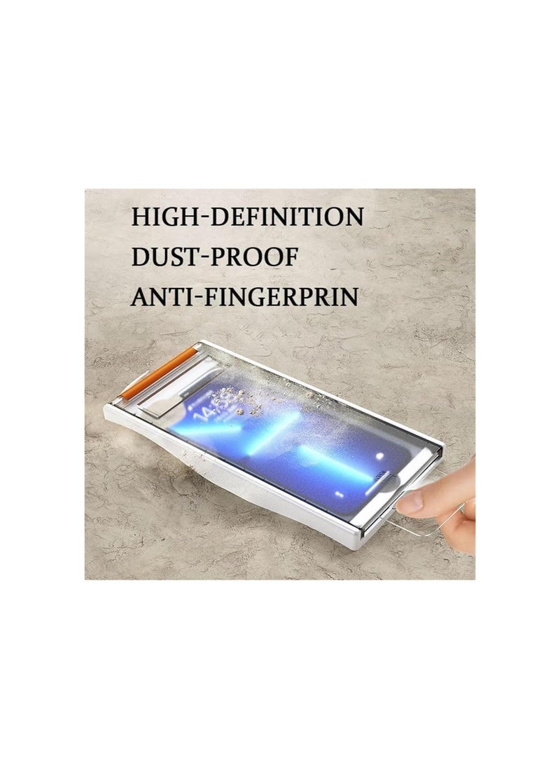 Generic - Funcat Screen Protector, Invisible Artifact Screen Protector - Dust Free Without Bubbles for 12/13/14/15 Pro Max (Privacy Film, 14) - Image 1