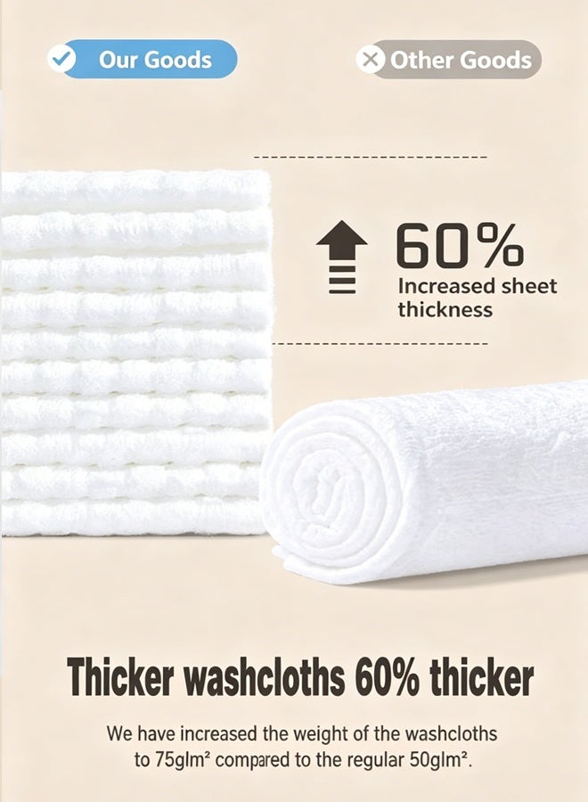 3 Pack 240pcs Disposable Face Towel, Cotton Tissue Soft Dry Wipes for Women, Simple Cleaning Facial Tissues Dry Wet Dual Portable Use for Sensitive Skin & Baby & Makeup Remover & Personal Care3 Pack 240pcs Disposable Face Towel, Cotton Tissue Soft Dry Wipes for Women, Simple Cleaning Facial Tissues Dry Wet Dual Portable Use for Sensitive Skin & Baby & Makeup Remover & Personal Care - Image 4