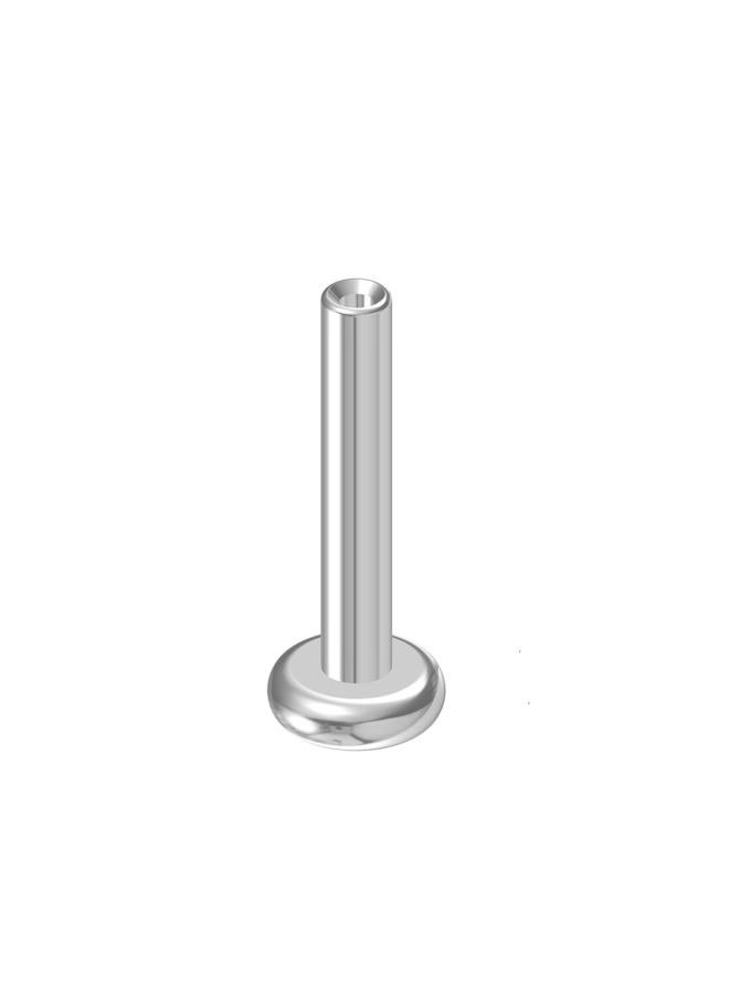 NewkeepsR 20g/18g/16g G23 Titanium Press Fit Threadless Push Pop in Labret Lip Monroe Tragus Earring Stud Piercing, 6mm, Metal, no gemstone - Image 1