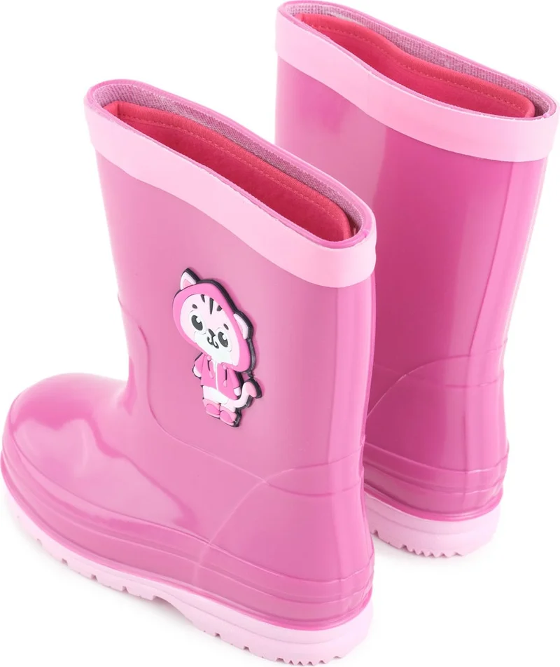 Gezer Girls Winter Waterproof Rain Boots with Removable Additional Socks
