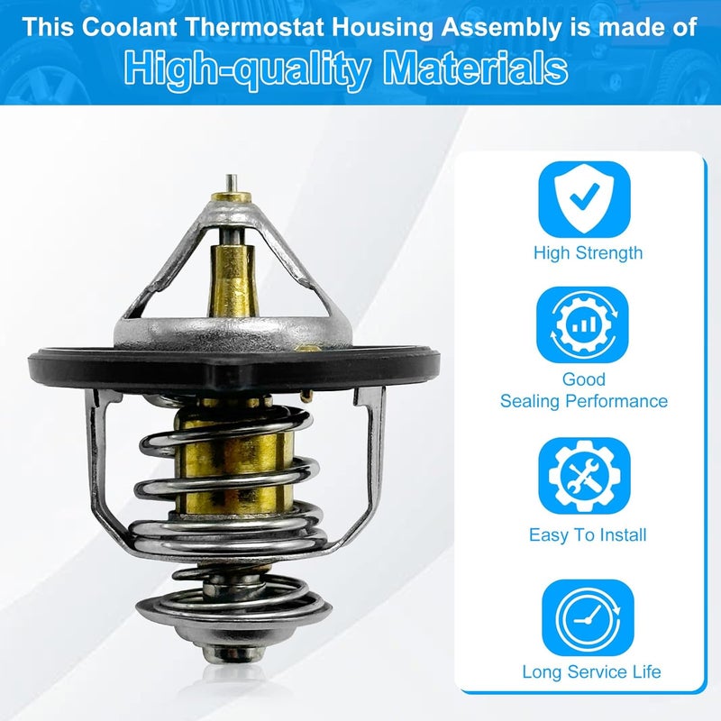Hsbhlsnx Engine Thermostat for Hyundai and Kia - Image 3