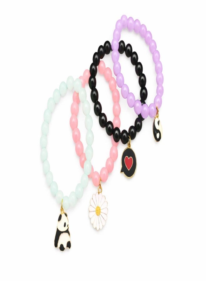 SUPER SOFTENER Adjustable Bead Bracelet Set - Matching Friendship Bracelets for Couples, BFF, Men & Women - Stylish Hand Jewelry Gift - Image 1