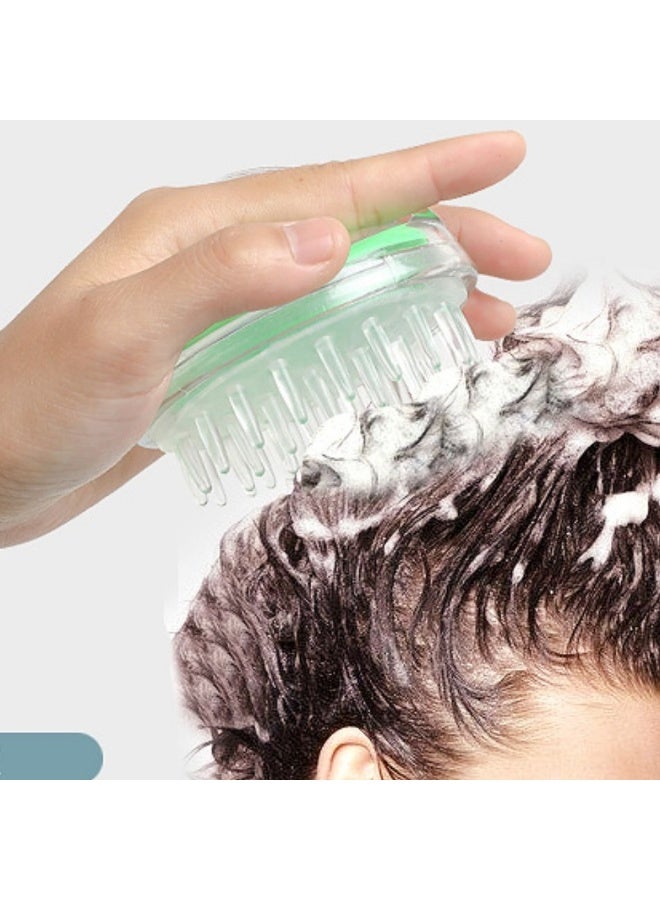 Scalp Massager Brush with Soft Silicone Bristles - Perfect for Washing Hair and Invigorating Scalp for Deeper Cleansing and Relaxing Care - for Wet and Dry Hair (Random Color) - Image 3