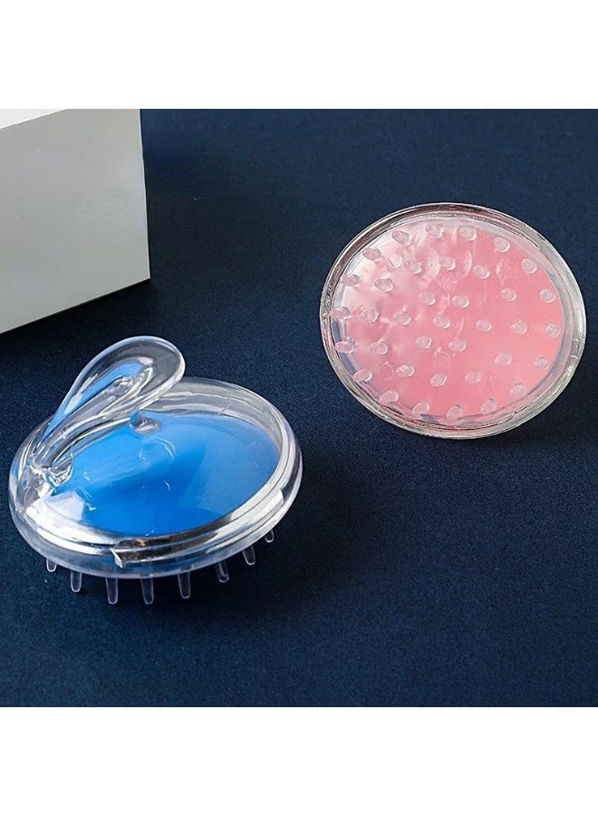 Scalp Massager Brush with Soft Silicone Bristles - Perfect for Washing Hair and Invigorating Scalp for Deeper Cleansing and Relaxing Care - for Wet and Dry Hair (Random Color) - Image 5