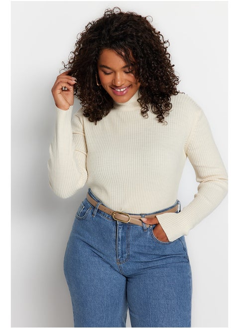 Regular Fit Plus Size Sweater